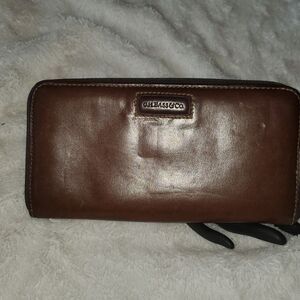 Vintage GH Bass Zip Large Wallet